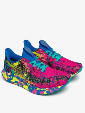 ASICS Noosa Tri 14 Women’s Running Shoes Pink Glo/Black Tropical Pack Sz 9